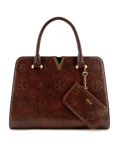 Like Dreams Nyla Structured Medium Satchel Handbag In Multi