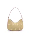 Like Dreams Nyomi Floral Straw Top Handle Shoulder Bag In Multi