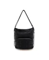 Like Dreams Odette Quilted Convertible Medium Shoulder Bag In Black