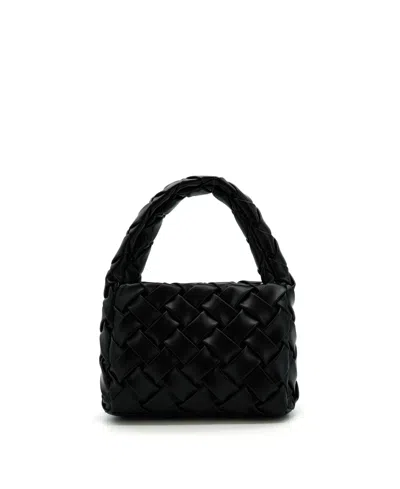 Like Dreams Oriane Quilted Top Handle Crossbody Bag In Black