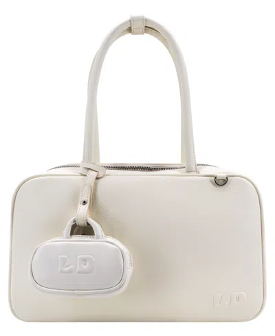 Like Dreams Parker Medium East-west Boston Handbag In White