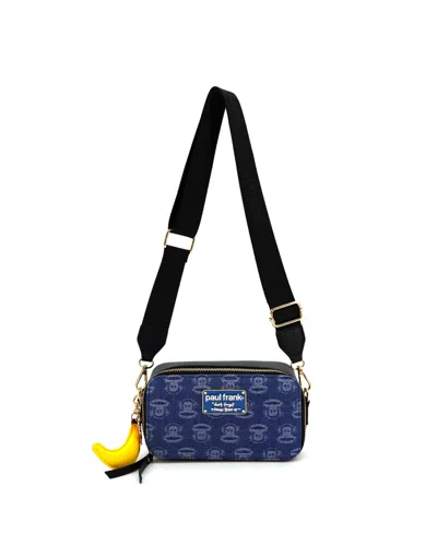 Like Dreams Paul Frank Banana Small Crossbody Bag In Light Denim