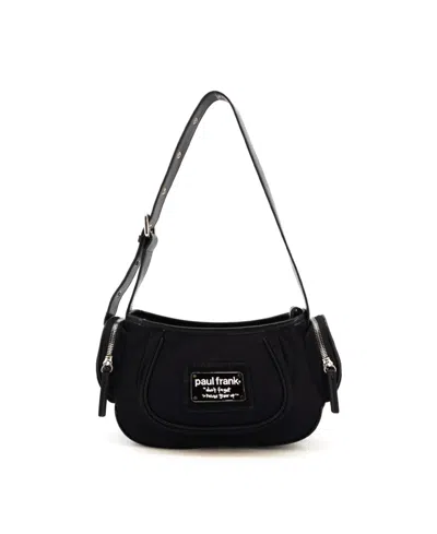 Like Dreams Paul Frank On-the-go Small Shoulder Bag In Black