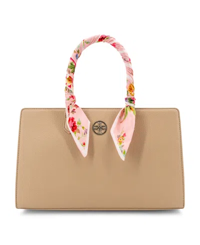 Like Dreams Primrose Scarf Medium Crossbody Handbag In Neutral