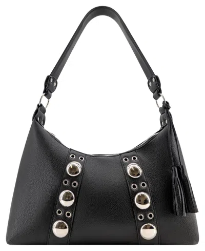 Like Dreams Rogue Tassel Medium Shoulder Handbag In Black