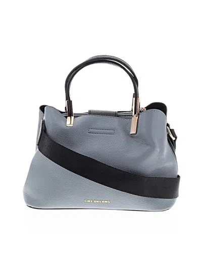 Pre-owned Like Dreams Satchel In Gray