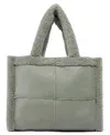 Like Dreams Sherpa Tote Bag In Sage