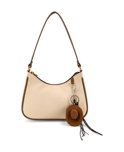 Like Dreams Skye Cowboy Small Shoulder Handbag In Beige,brown