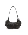 Like Dreams Stormi Utility Small Shoulder Bag In Dark Brown