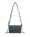 Like Dreams Thea Tiedye Handkerchief Shoulder Bag In Denim Blue
