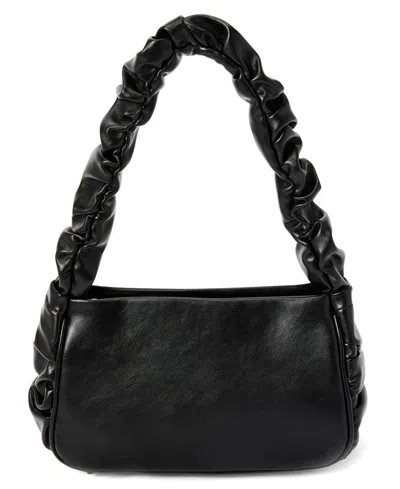 Like Dreams Vela Scrunchie Small Shoulder Bag In Black