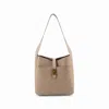 Like Dreams Women's Around The City Vegan Tote Bag In Taupe In Gray