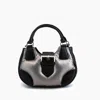 Like Dreams Women's Artic Y2k Handle Crossbody Bag In Pewter In Silver