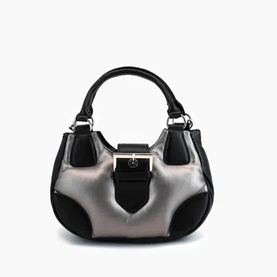 Like Dreams Women's Artic Y2k Handle Crossbody Bag In Pewter In Silver