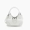 Like Dreams Women's Artic Y2k Handle Crossbody Bag In White In White