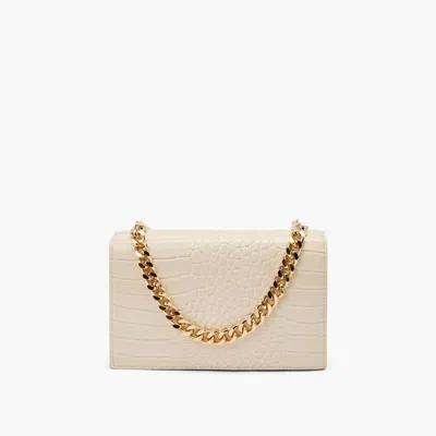 Like Dreams Women's Athena Embossed Crossbody Bag In Ivory In Neutral