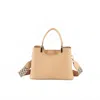 Like Dreams Women's Ava Simpler Times Vegan Crossbody Bag In Beige In Sand