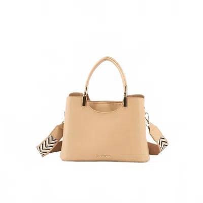 Like Dreams Women's Ava Simpler Times Vegan Crossbody Bag In Beige In Sand