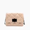 Like Dreams Women's Blair Vegan Quilted Crossbody Bag In Beige In Sand
