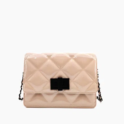 Like Dreams Women's Blair Vegan Quilted Crossbody Bag In Beige In Sand