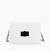 Like Dreams Women's Blair Vegan Quilted Crossbody Bag In White In White