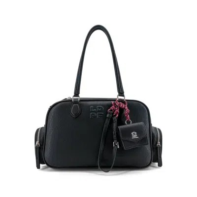 Like Dreams Women's Check In Utility Tote Bag In Black