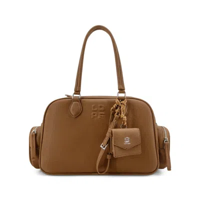 Like Dreams Women's Check In Utility Tote Bag In Brown
