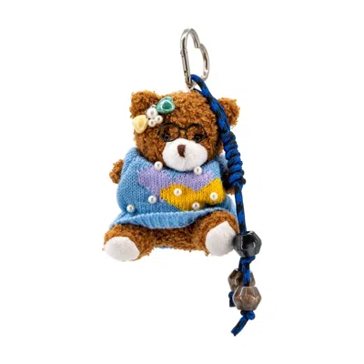 Like Dreams Women's Dallas Teddy Bear Charm In Blue