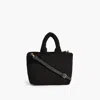 Like Dreams Women's Demi Faux Fur Sherpa Square Shoulder Bag In Black In Black