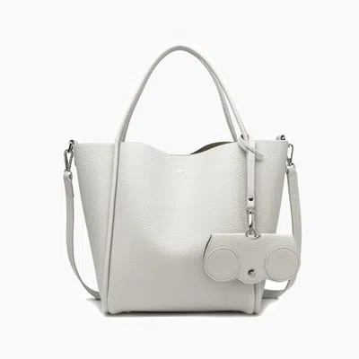Like Dreams Women's Dusty Top Handle Vegan Tote Bag In Ivory In Multi