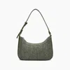 Like Dreams Women's Eden Designer Straw Shoulder Bag In Olive In Green