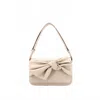 Like Dreams Women's Elena Bow Vegan Shoulder Bag In Ivory In Multi