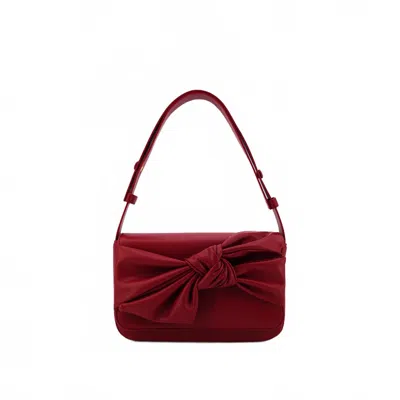 Like Dreams Women's Elena Bow Vegan Shoulder Bag In Red