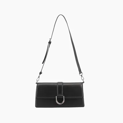 Like Dreams Women's Georgie East West Buckle Shoulder Bag In Black