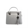 Like Dreams Women's Grove Vegan Satchel Crossbody Bag In Grey In Gray