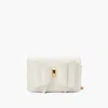 Like Dreams Women's Jane Overflap Bow Crossbody Bag In White In White