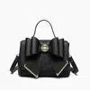Like Dreams Women's Jasmine Bow Vegan Crossbody Bag In Black In Black