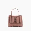 Like Dreams Women's Jesse Bow Vegan Crossbody Bag In Mauve In Multi