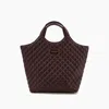 Like Dreams Women's Juliet Quilted Tote Bag In Wine