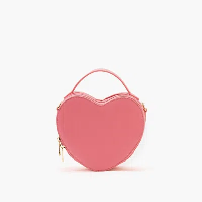 Like Dreams Women's Love Heart Crossbody Bag In Pink