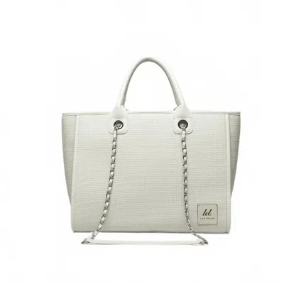 Like Dreams Women's Loyalist Vegan Tote Bag In White