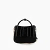 Like Dreams Women's Madeline Bow Vegan Crossbody Bag In Black In Black