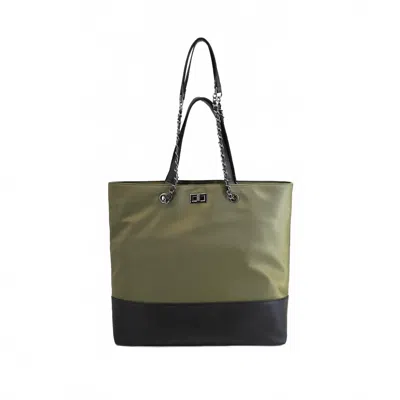 Like Dreams Women's Maplewood Nylon Tote Bag In Olive In Green