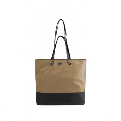 Like Dreams Women's Maplewood Nylon Tote Bag In Taupe In Gray