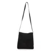 Like Dreams Women's Midnight Quilted Suede Mini Tote Bag In Black In Black