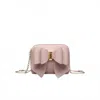 Like Dreams Women's Mini Boxy Bow Vegan Crossbody Bag In Blush In Gold