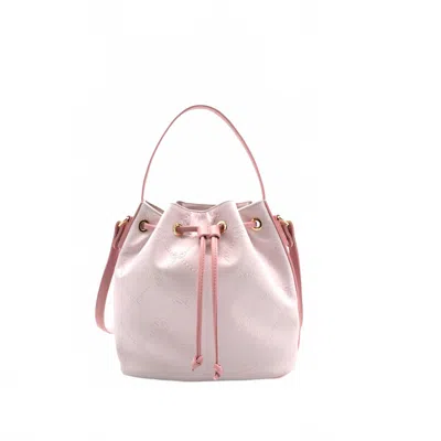 Like Dreams Women's Mirage Bucket Top Handle Crossbody Bag In Pink In White