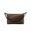 Like Dreams Women's Morgan Baguette Vegan Crossbody Bag In Chocolate Brown In Multi