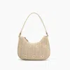 Like Dreams Nyomi Floral Straw Top Handle Shoulder Bag In Multi