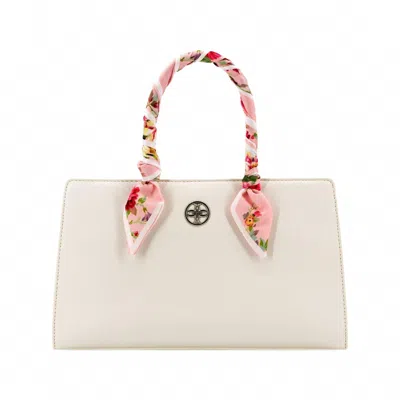 Like Dreams Women's Primrose Scarf Crossbody Bag In Ivory In Multi